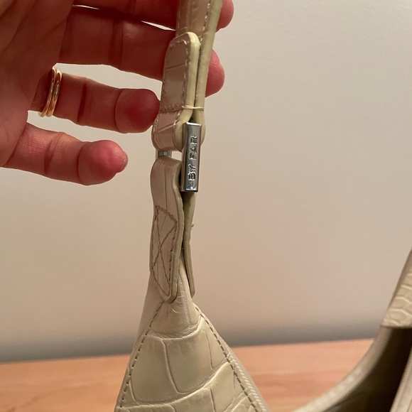 BY FAR Off-White Croc Amber Bag - Picture 6 of 8